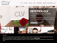 Tablet Screenshot of esteticaclv.com